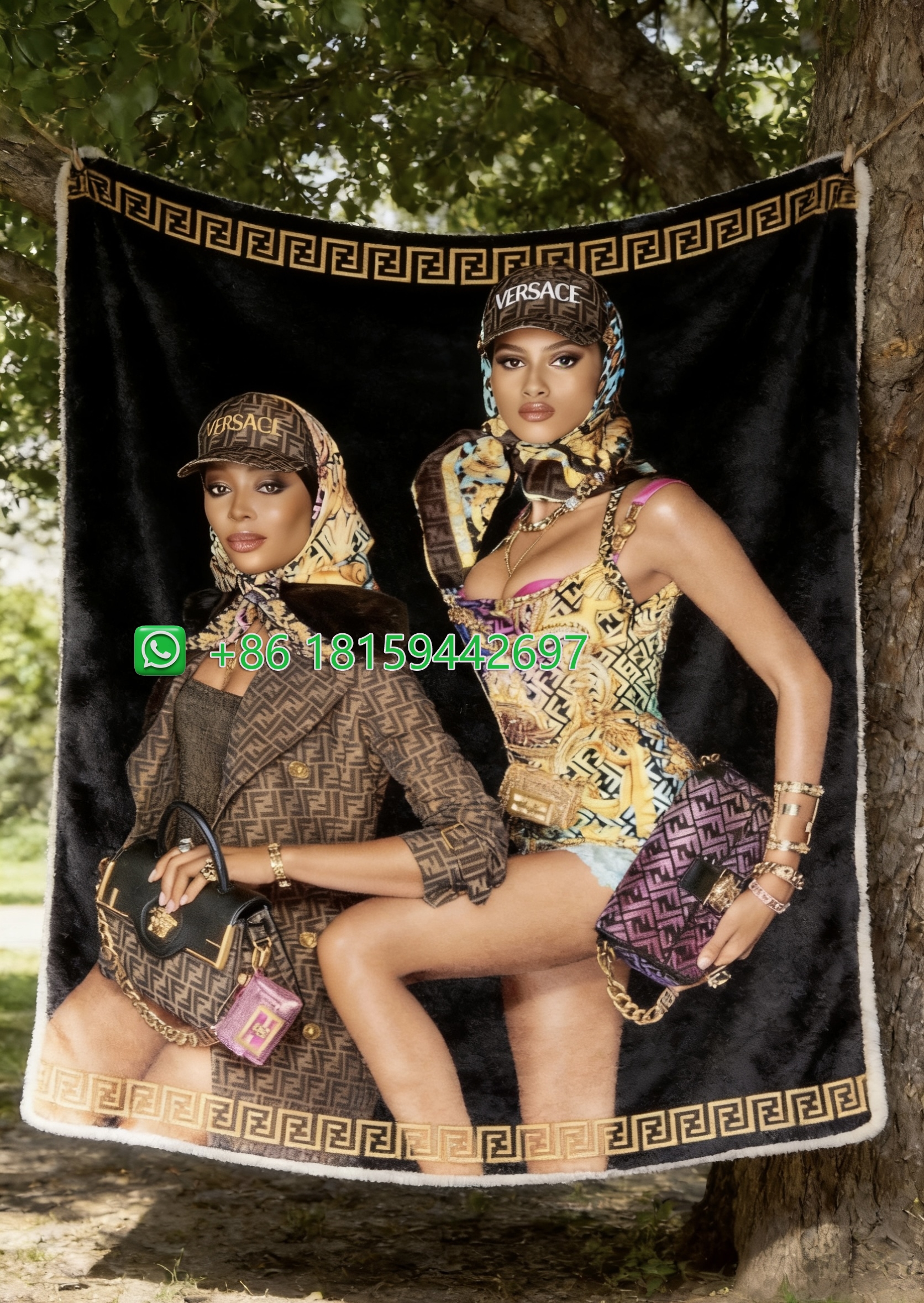 Versace Throw Blankets